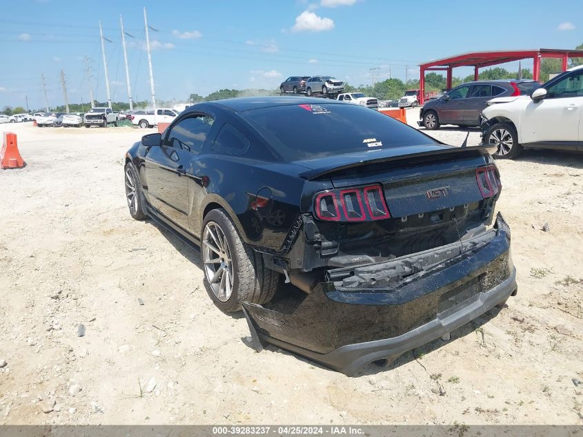 2012 Ford Mustang Gt VIN: 1ZVBP8CF0C5255707 Lot: 39283237