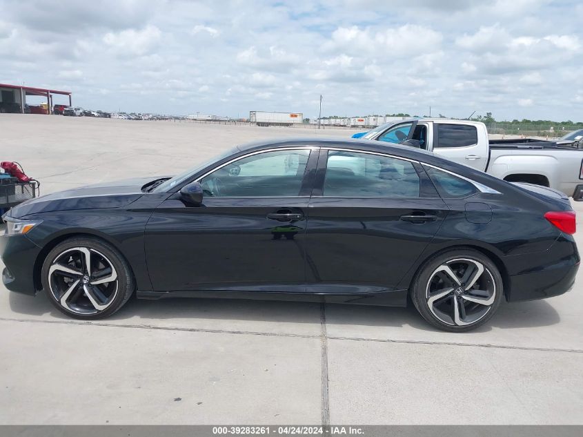 2022 Honda Accord Sport VIN: 1HGCV1F3XNA025416 Lot: 40743204