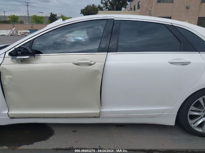 2015 Lincoln Mkz Hybrid VIN: 3LN6L2LU0FR614286 Lot: 39283278