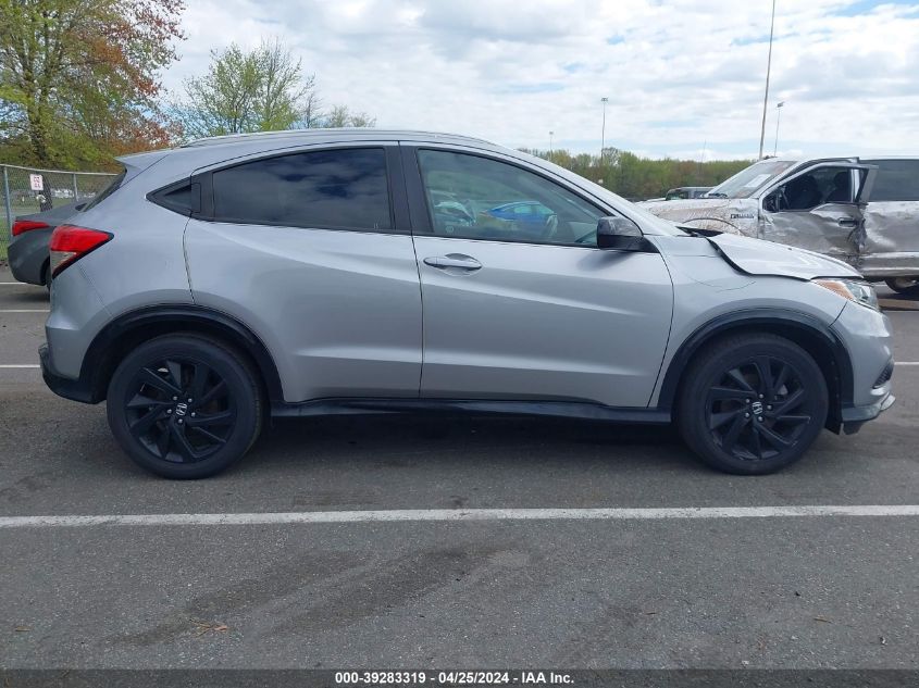 2022 Honda Hr-V Awd Sport VIN: 3CZRU6H11NM708350 Lot: 39283319