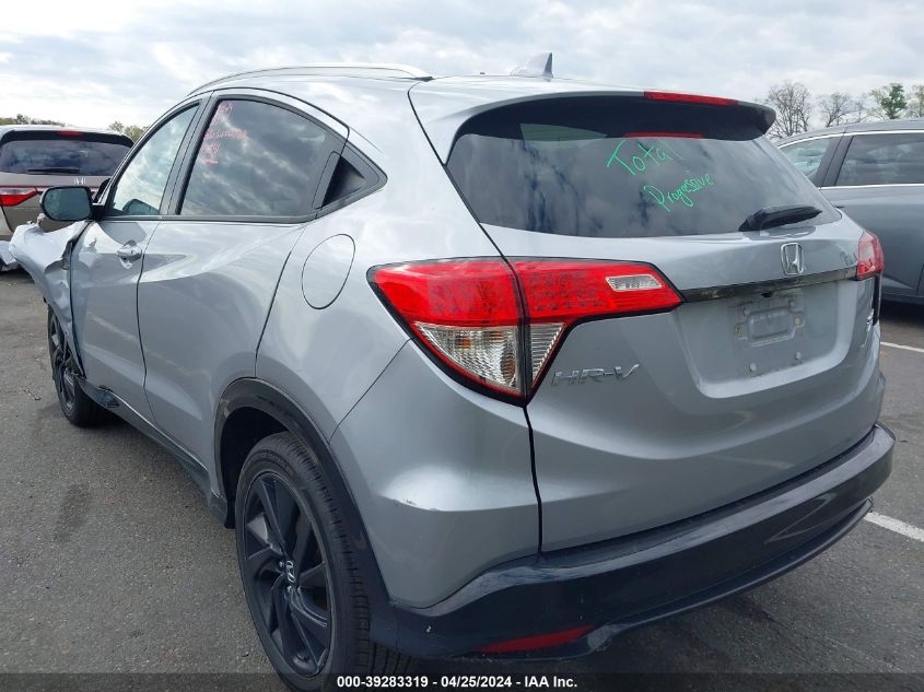 2022 Honda Hr-V Awd Sport VIN: 3CZRU6H11NM708350 Lot: 39283319