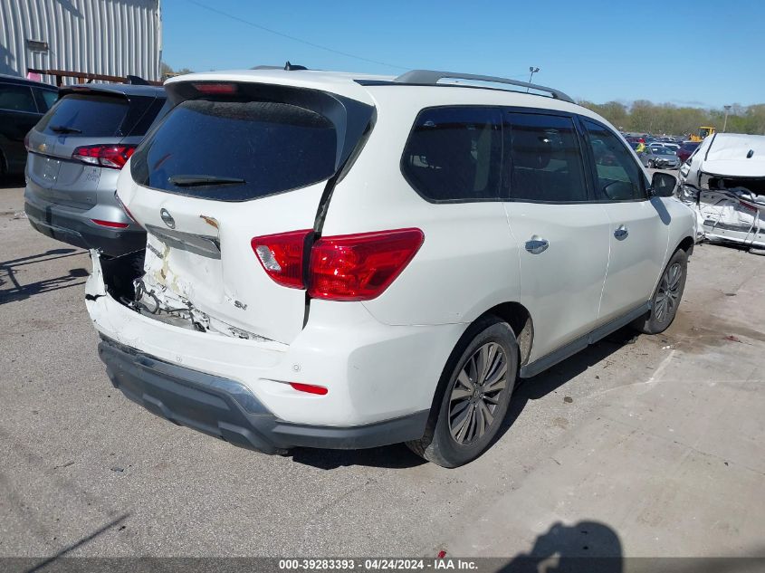 2017 Nissan Pathfinder Sv VIN: 5N1DR2MN7HC665279 Lot: 39283393