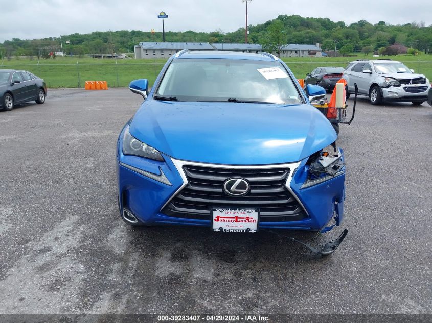 2016 Lexus Nx200T VIN: JTJYARBZ3G2036325 Lot: 40119621