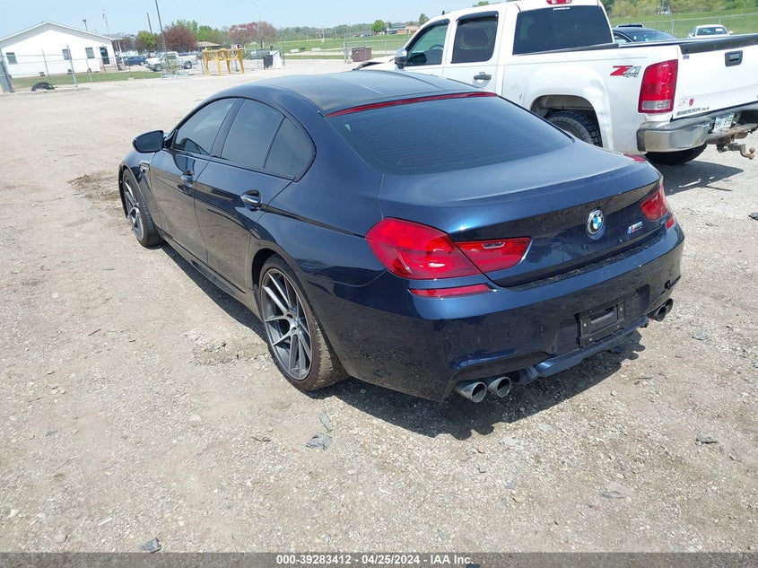 2014 BMW M6 Gran Coupe VIN: WBS6C9C54ED466780 Lot: 39283412