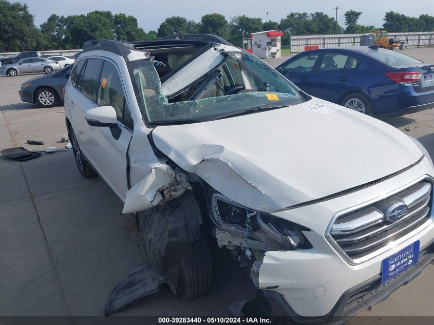 2018 Subaru Outback 2.5I Limited VIN: 4S4BSANCXJ3346449 Lot: 39283440