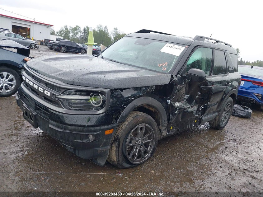 2021 Ford Bronco Sport Big Bend VIN: 3FMCR9B63MRA16817 Lot: 39283459