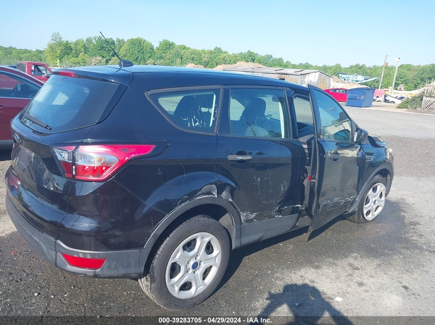 VIN 1FMCU0F75JUD25030 2018 FORD ESCAPE S