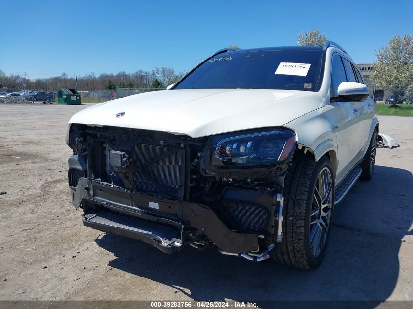 2021 Mercedes-Benz Amg Gls 63 4Matic VIN: 4JGFF8KE2MA445268 Lot: 39283756