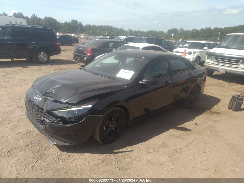 VIN 5NPLM4AG9MH025105 2021 HYUNDAI ELANTRA SEL