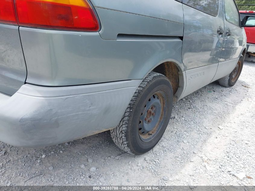 2000 Toyota Sienna Ce VIN: 4T3GF19C5YU251300 Lot: 39283788