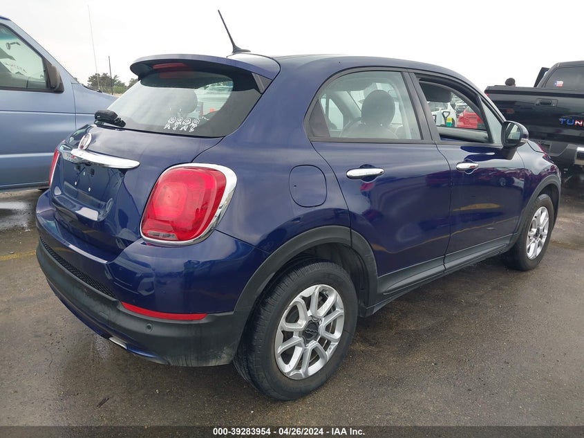 2017 Fiat 500X Pop Fwd VIN: ZFBCFXAB1HP533436 Lot: 39283954