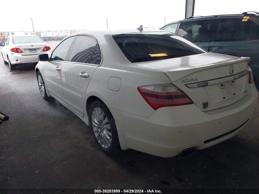 2012 Acura Rl 3.7L Technology Package VIN: JH4KB2F62CC000318 Lot: 39283999