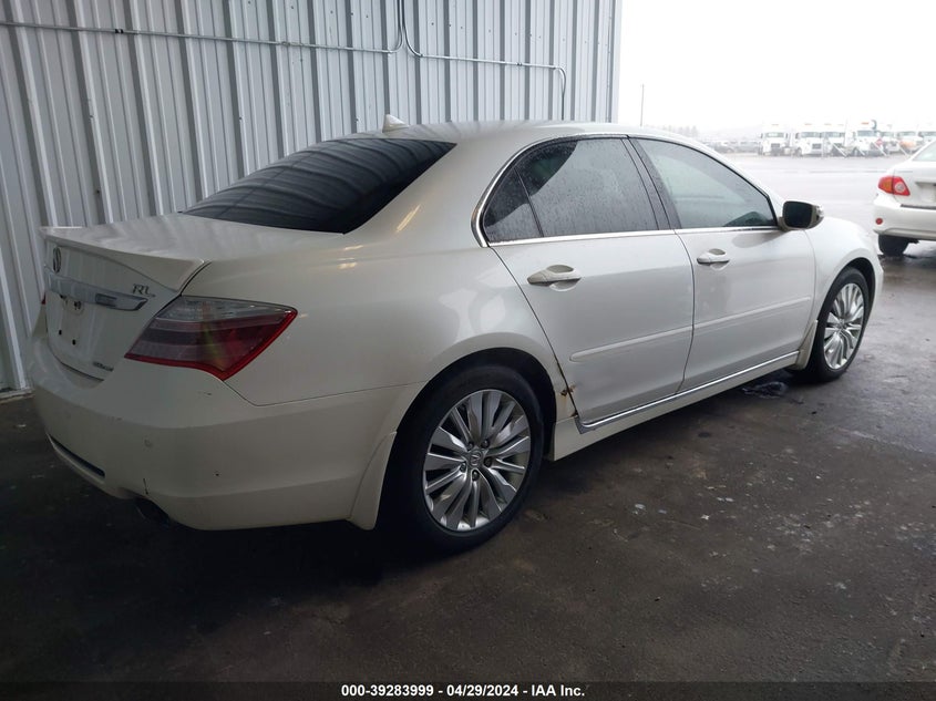 2012 Acura Rl 3.7L Technology Package VIN: JH4KB2F62CC000318 Lot: 39283999