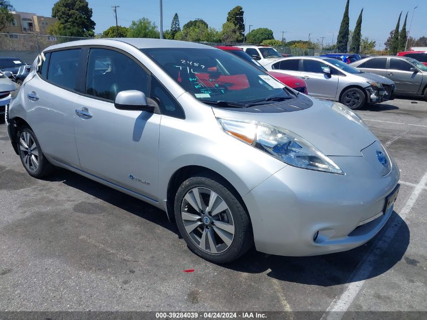 2013 Nissan Leaf Sl VIN: 1N4AZ0CP5DC403856 Lot: 39284039