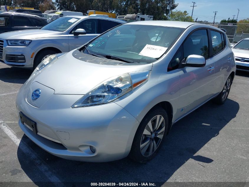 2013 Nissan Leaf Sl VIN: 1N4AZ0CP5DC403856 Lot: 39284039