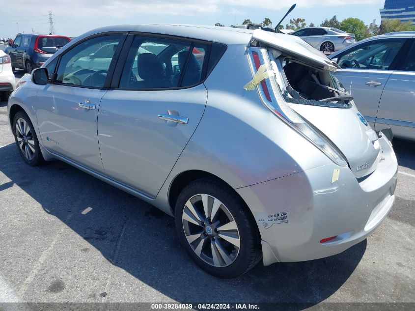 2013 Nissan Leaf Sl VIN: 1N4AZ0CP5DC403856 Lot: 39284039