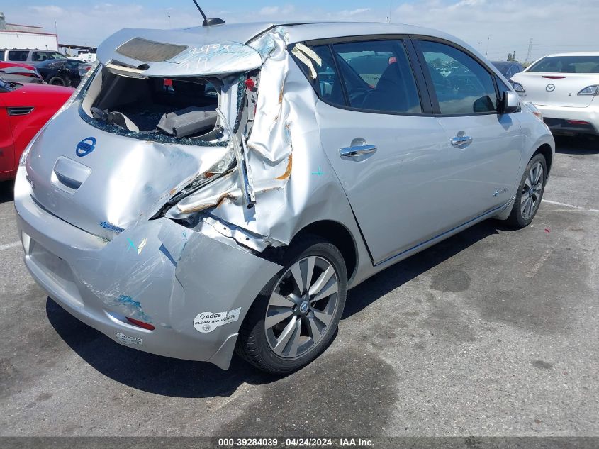 2013 Nissan Leaf Sl VIN: 1N4AZ0CP5DC403856 Lot: 39284039