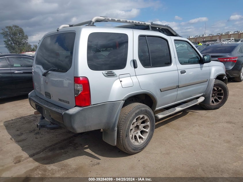 2001 Nissan Xterra Xe-V6 VIN: 5N1ED28T71C574370 Lot: 39284099