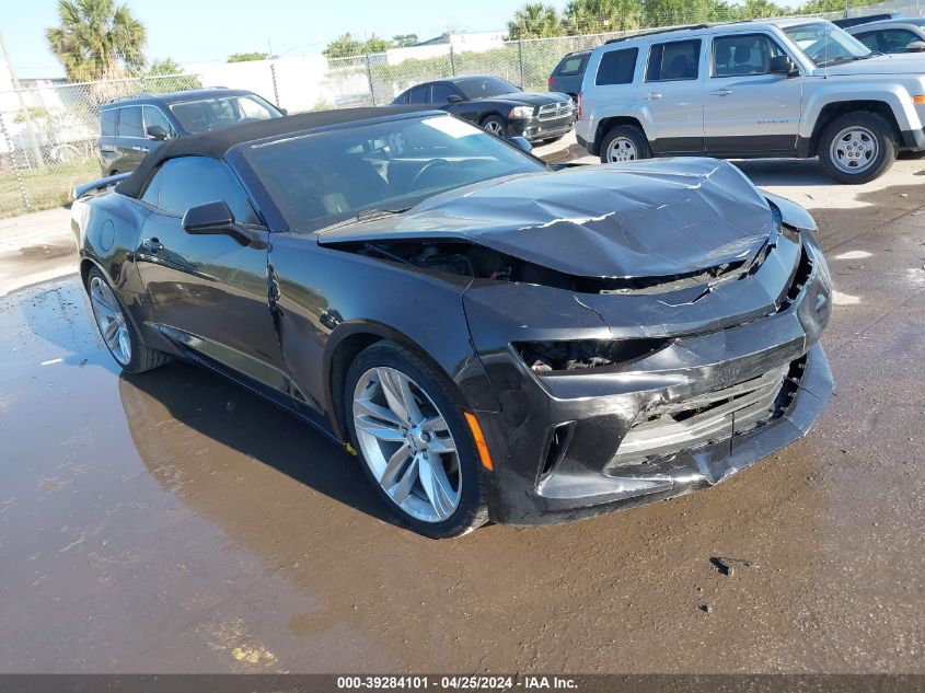 2016 CHEVROLET CAMARO LT - 1G1FB3DXXG0174464