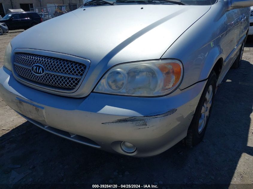 2004 Kia Sedona Ex/Lx VIN: KNDUP131646595849 Lot: 39284120