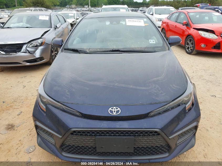 2022 Toyota Corolla Se VIN: JTDS4MCE0NJ087704 Lot: 39284146