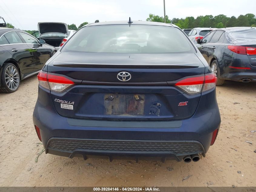 2022 Toyota Corolla Se VIN: JTDS4MCE0NJ087704 Lot: 39284146