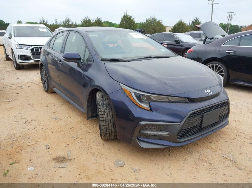 2022 Toyota Corolla Se VIN: JTDS4MCE0NJ087704 Lot: 39284146