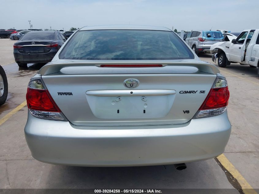 2005 Toyota Camry Se V6 VIN: JTDBA30K650025906 Lot: 39284258