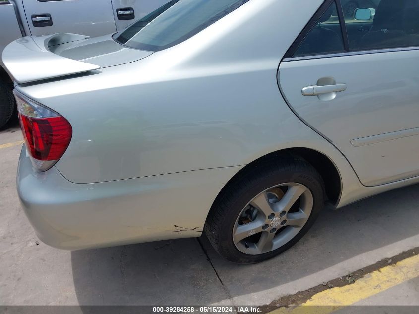 2005 Toyota Camry Se V6 VIN: JTDBA30K650025906 Lot: 39284258