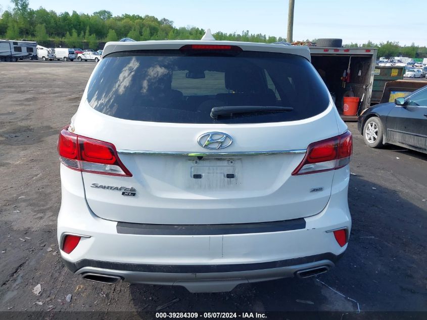 2019 Hyundai Santa Fe Xl Se VIN: KM8SNDHF3KU302688 Lot: 39284309