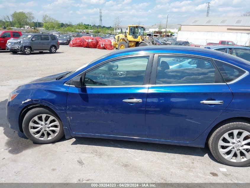 2018 Nissan Sentra Sv VIN: 3N1AB7AP1JY231499 Lot: 39284323