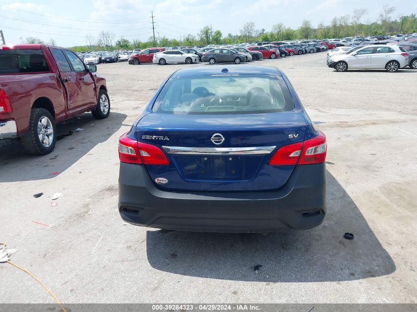 2018 Nissan Sentra Sv VIN: 3N1AB7AP1JY231499 Lot: 39284323