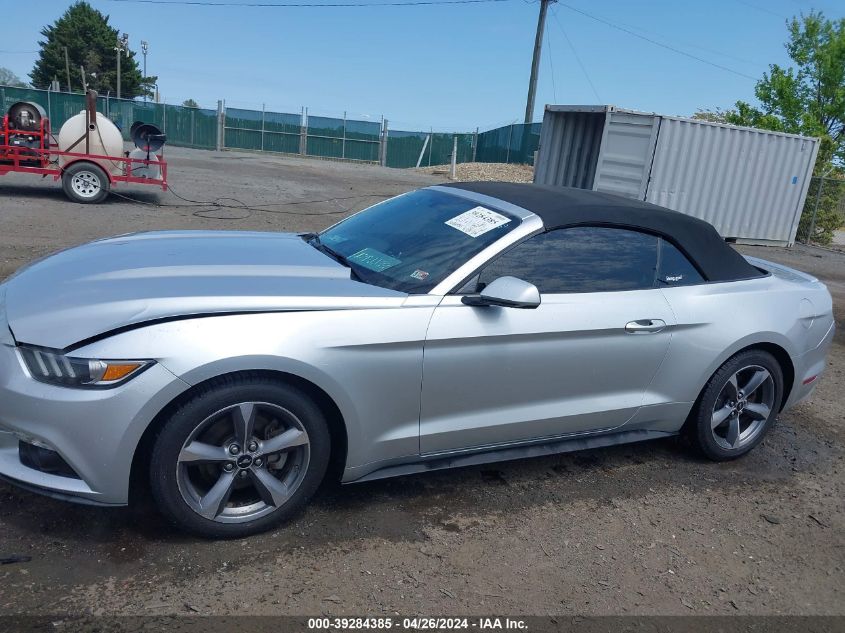 2015 Ford Mustang V6 VIN: 1FATP8EM0F5330533 Lot: 39284385