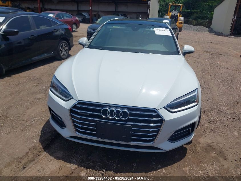 2019 Audi A5 45 Premium VIN: WAUANCF56KA051409 Lot: 39284432