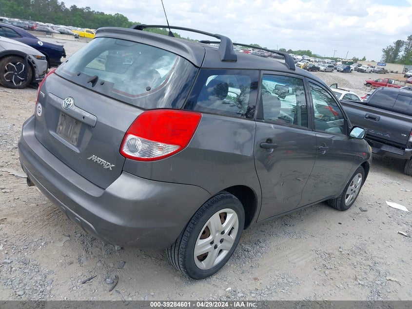 2004 Toyota Matrix Standard VIN: 2T1KR32EX4C314078 Lot: 39284601