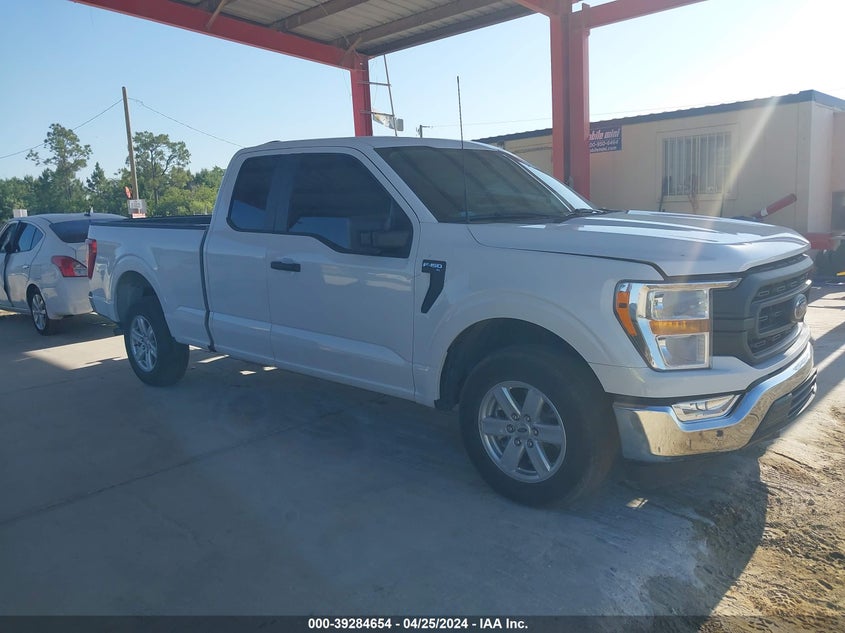 VIN 1FTEX1CB5NKF25250 2022 FORD F-150 XL
