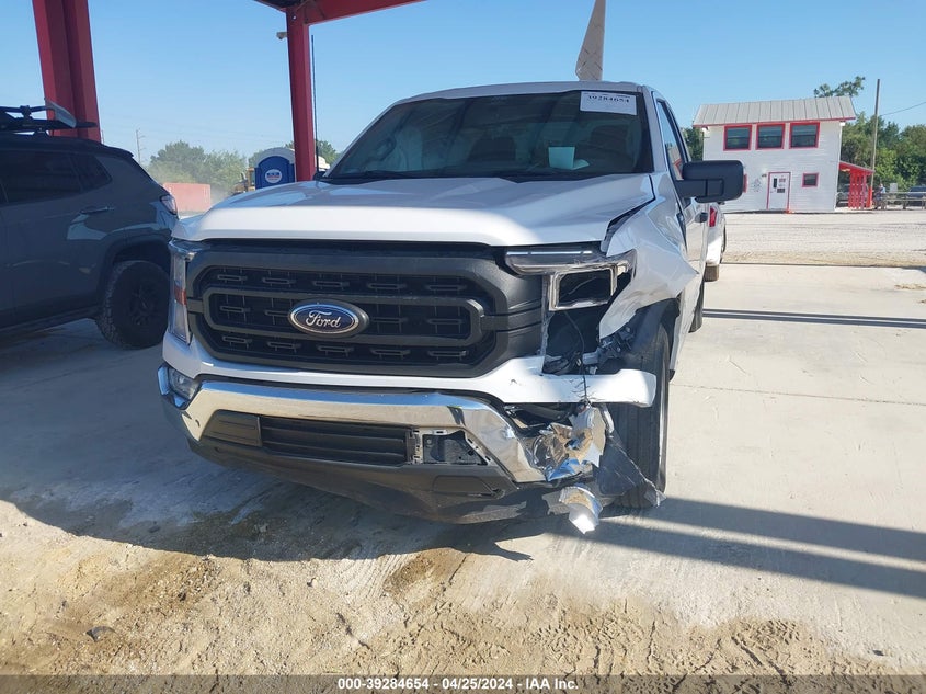 VIN 1FTEX1CB5NKF25250 2022 FORD F-150 XL