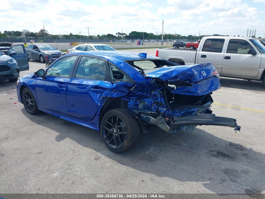 VIN 2HGFE2F5XRH523756 2024 HONDA CIVIC SPORT