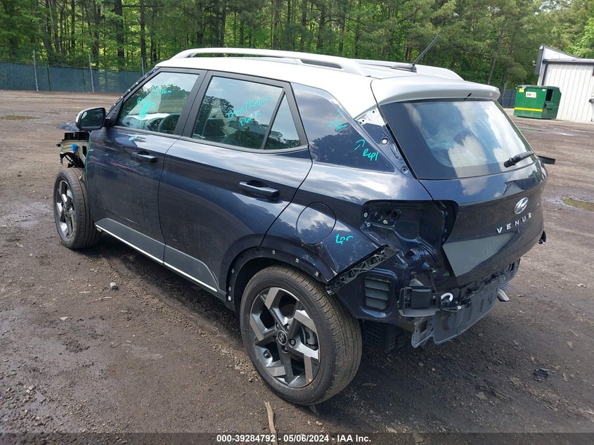 2023 Hyundai Venue Limited VIN: KMHRC8A31PU249573 Lot: 39284792