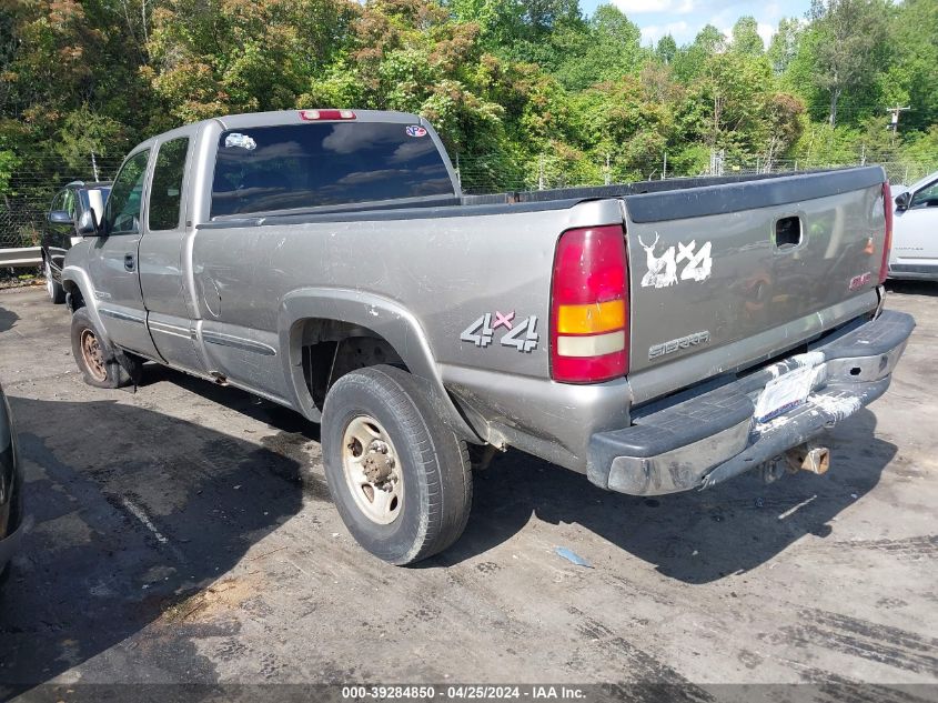 1GTHK29U91E223933 | 2001 GMC SIERRA 2500HD