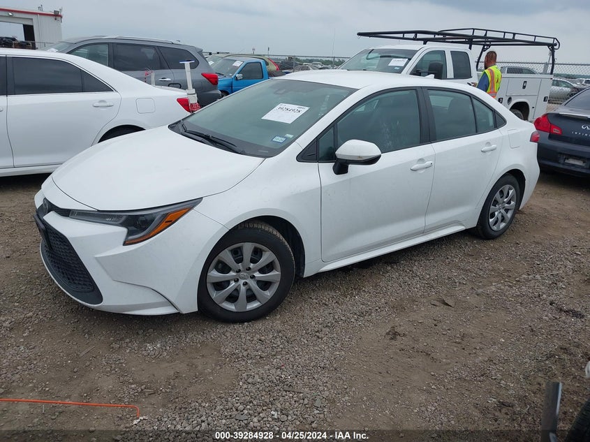 2022 TOYOTA COROLLA LE - 5YFEPMAE1NP284402