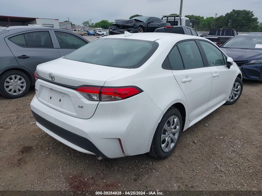 2022 TOYOTA COROLLA LE - 5YFEPMAE1NP284402