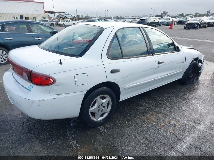 2004 Chevrolet Cavalier VIN: 1G1JC52FX47150620 Lot: 39284944