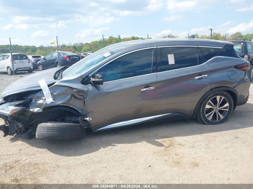 2020 Nissan Murano S Intelligent Awd VIN: 5N1AZ2AS1LN153771 Lot: 39284971