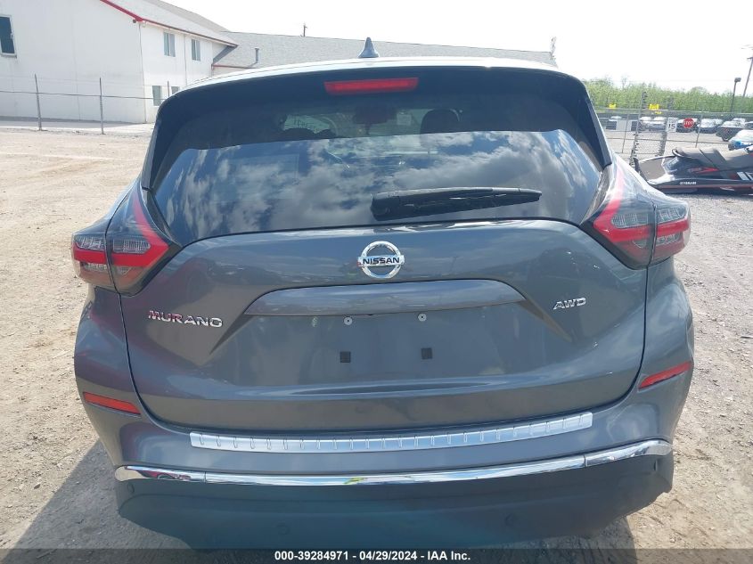 2020 Nissan Murano S Intelligent Awd VIN: 5N1AZ2AS1LN153771 Lot: 39284971