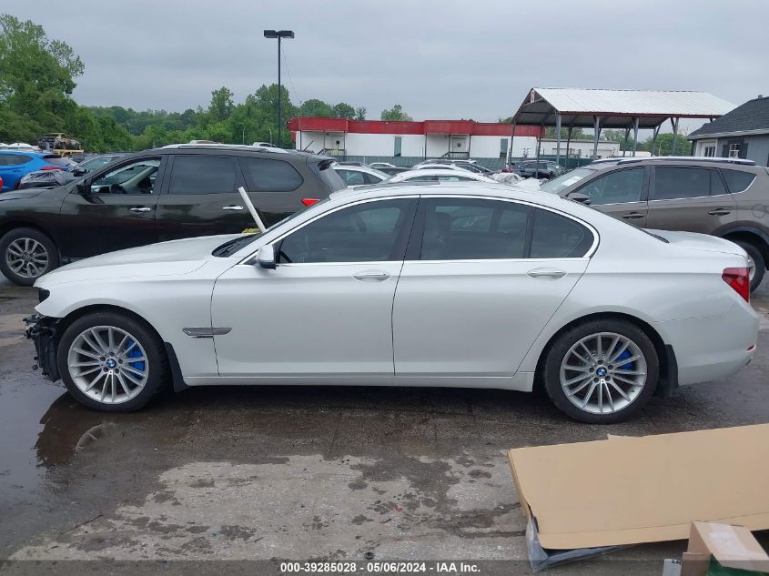 2015 BMW 750I xDrive VIN: WBAYB6C53FD225261 Lot: 39285028