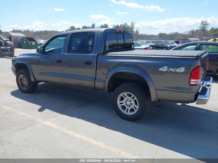 1D7HG48NX4S751466 | 2004 DODGE DAKOTA