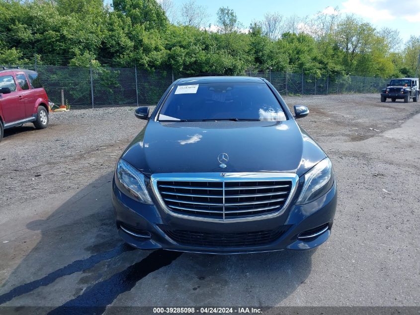 2014 Mercedes-Benz S 550 4Matic VIN: WDDUG8FB8EA065819 Lot: 39285098