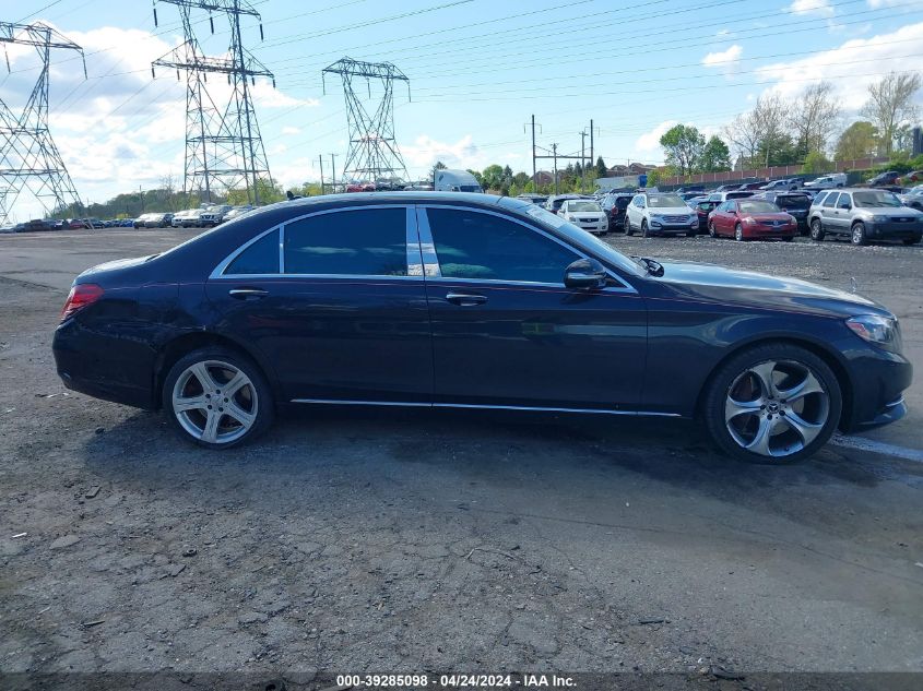 2014 Mercedes-Benz S 550 4Matic VIN: WDDUG8FB8EA065819 Lot: 39285098