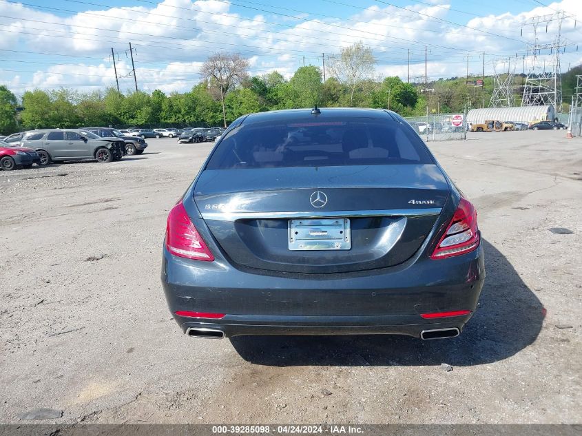 2014 Mercedes-Benz S 550 4Matic VIN: WDDUG8FB8EA065819 Lot: 39285098